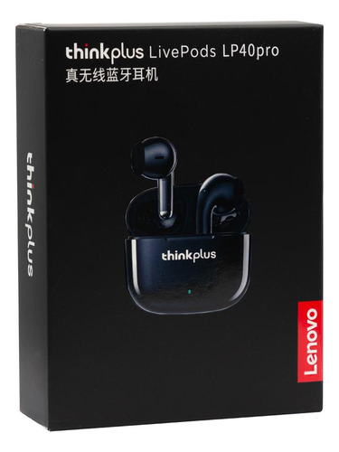Audifono True Wireless Lenovo Lp40 Pro Negro