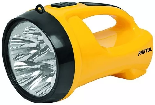 Linterna recargable con lámpara de emergencia,280 lm, Pretul, Linternas  Recargables, 26070