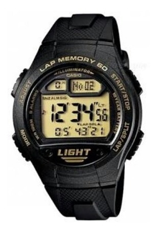Reloj Casio Modelo W-734 Ambar