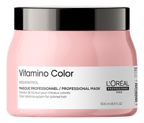 Máscara Loreal Vitamino Color 500ml Serie Expert