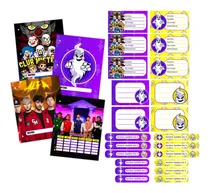 Comprar Kit Imprimible Etiquetas Escolares Club Misterio Fede