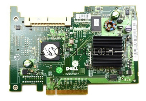 Placa Dell Perc 5i Sas/sata Pci-e 0gu186 0un939 E2k-ucs-51 B