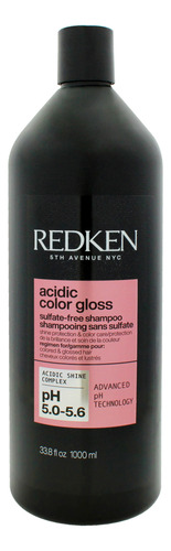 Shampoo Redken Acidic Color Gloss Para Mulheres 1l