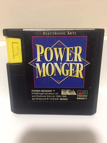 Jogo Power Monger Mega Drive