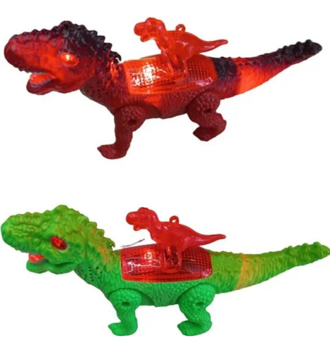 Dinossauro Robo Som E Luz Dragao T Rex Anda Brinquedo Top