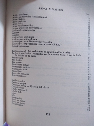 Laboratorio Clínico: Cifras Normales 1973 - Imss (Usado)