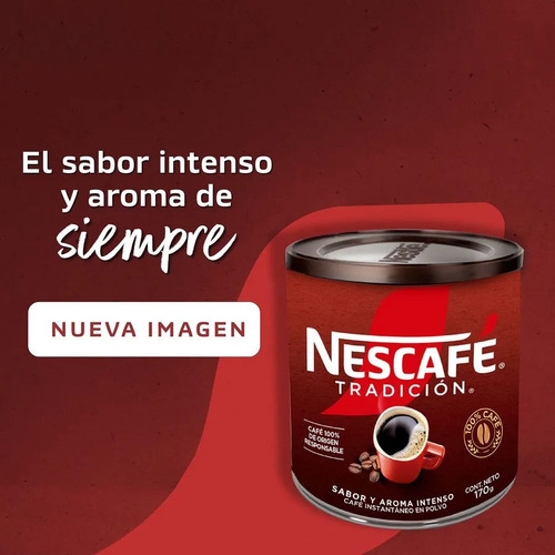 Café Nescafé Tradición Polvo 170g