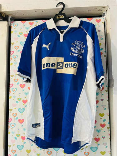 Jersey Everton Puma Paul Gascoine 8