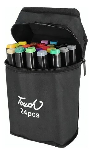 Marcadores De Doble Punta Touch Boris 24 Colores Diferentes