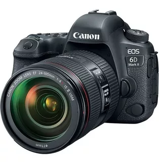 Canon Eos 6d Mark Ii + 24-105mm F/4l Is Ii Usm - Com Nf-e