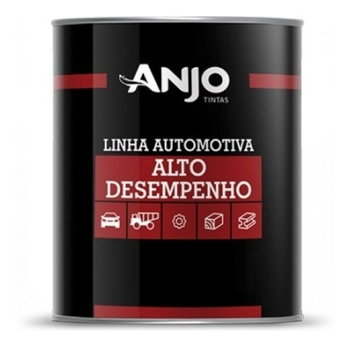 0.9lts Laca Nitrocelulosica Negro Cadilac Para Autos Anjo