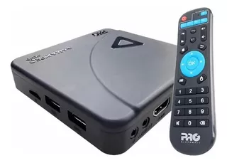 Smart Box Tv Proeletronic PROSB-3000 3 geração Preto