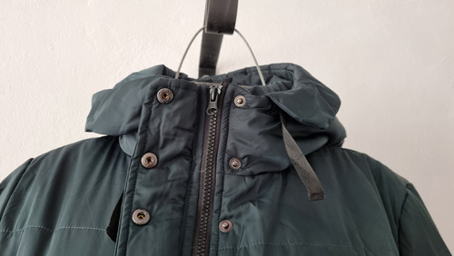 Chamarra Larga Parka Metalizada Abrigo Mujer Talla Extra 3x