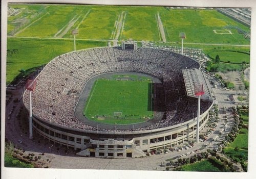 Postal Estadio Nacional De Santiago De Chile Futbol Mundial