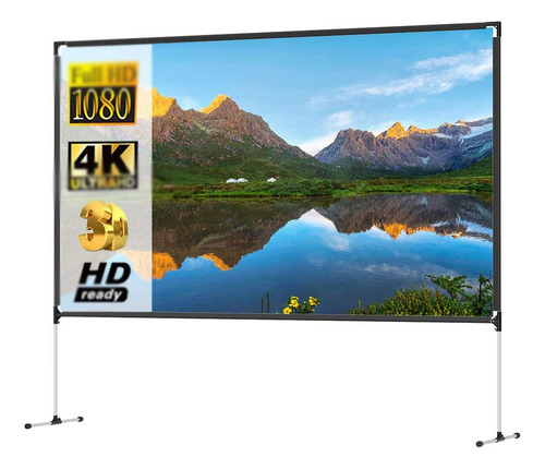 Pantalla Proyector Para Exterior Soporte Proyeccion Portatil