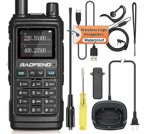 Walkie Talkie Baofeng Uv-17 Pro L, Radio De Tres Bandas Y 99