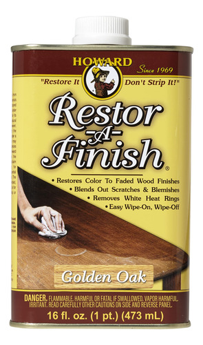 Esmalte Howard Restor-a-finish, 16 Oz, Rf3016