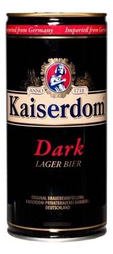Cerveza Kaiserdom Dark Lager Cerveza Lata 1000 Ml