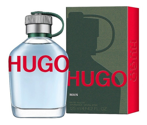 Imagen 1 de 1 de Hugo Cantimplora Hombre 125ml Edt Lodoro Perfumes Original