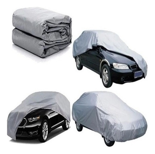 Cobertor Carpa Funda Auto Impermeable Cubre Sol Talla S M L