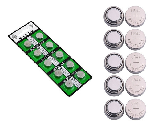 2 Pilas Boton Lr44 Universal Alcalinas Ag13 Sr44 G13 1.5v