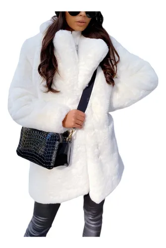 Chamarras peludas mujer sale