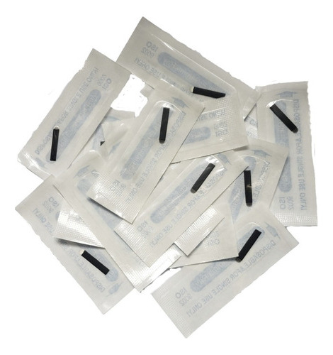 10 Lâminas Standard Black Agulha 18u 0.18mm Micropigmentação