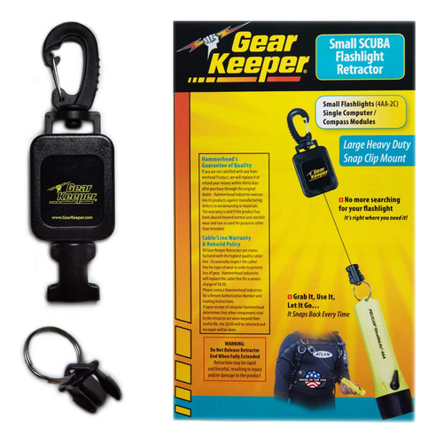 Hammerhead Industries Gear Keeper Rt4-5912 Retractor De Lint