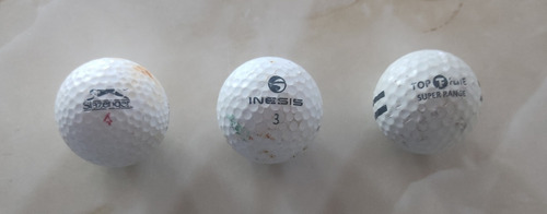 Pelotas De Golf Usadas Lote De 3 Marcas Distintas