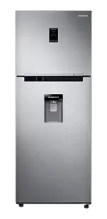 Refrigerador inverter no frost Samsung Top Mount RT38A5930 elegant inox con freezer 383L