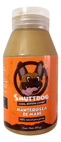 Smuttdog® Mantequilla De Maní Para Perros 260grs