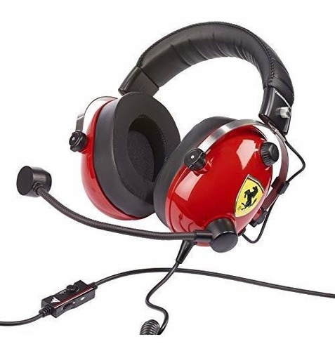 Thrustmaster Ferrari Audifonos Diadema Gamer Con Microfono 
