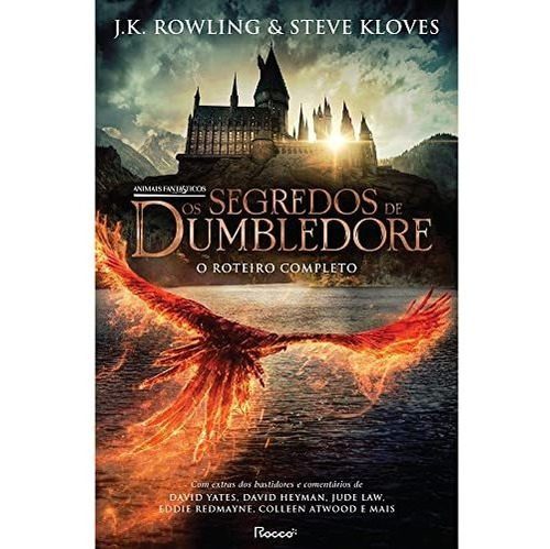 Libro Animais Fantásticos Os Segredos De Dumbledore O Roteir