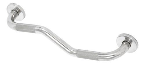 Barra de soporte de acero cromado de 45 cm Sensea Silver Color