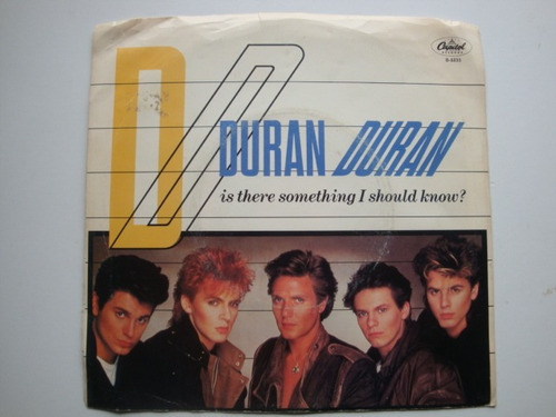 Duran Duran Is There Something 7  Vinilo Usa 83 Mx