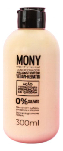  Condicionador Reconstrutor Profissional Vegan-keratin Mony