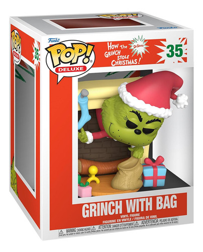 Funko Pop Deluxe El Grinch Con Bolsa - Figura Coleccionable