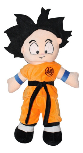 Peluche Goku Con Cola Dragon Ball Z Felpa 55 Cm