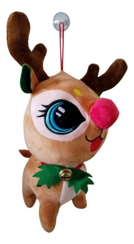 Muñeco Navideño Reno Navideño Peluche Colgable Suave 