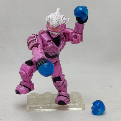 Figura Mega Bloks Hayabusa Spartan Rosa