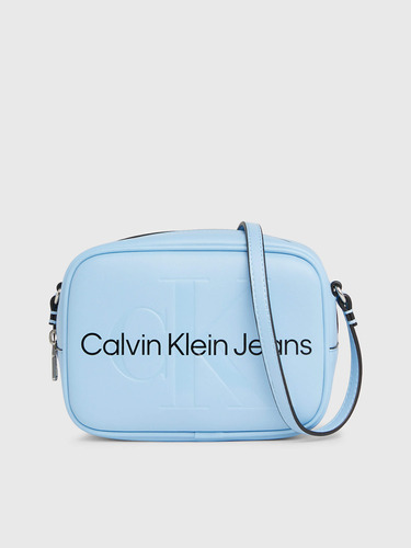 Bolsa Calvin Klein Crossbody Monologo Mujer Azul