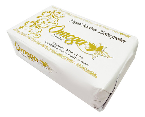 Interfolha Celulose 100% 550 Gramas 20x21 Premium Higiênico