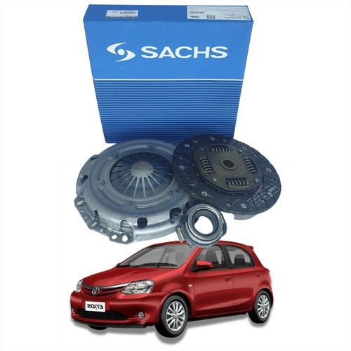 Kit Embreagem Toyota Etios 1.3 1.5 Acionado Com Cabo