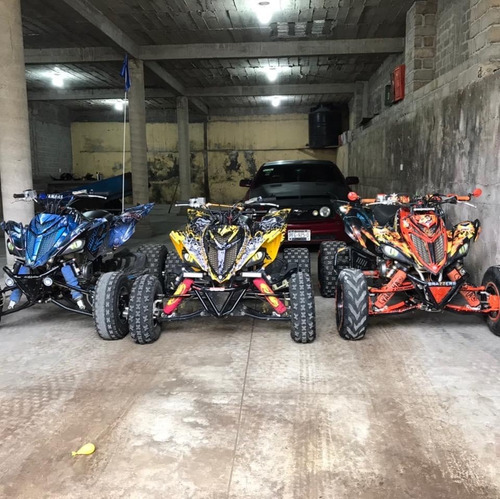 Sticker Para Faros Ojos De Reptil Yamaha Raptor 700 (Usado)