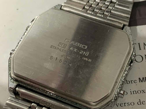 Casio Ax-210 Módulo 118 Japan Raro Vintage