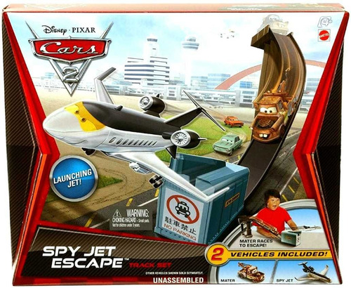 Cars Vintage 2006 Spy Jet Escape Pista N.u.e.v.o Entregainme