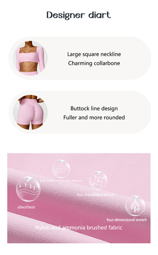 Ch Leggings+crop Top Licra Conjuntos Deportivos Para Mujer