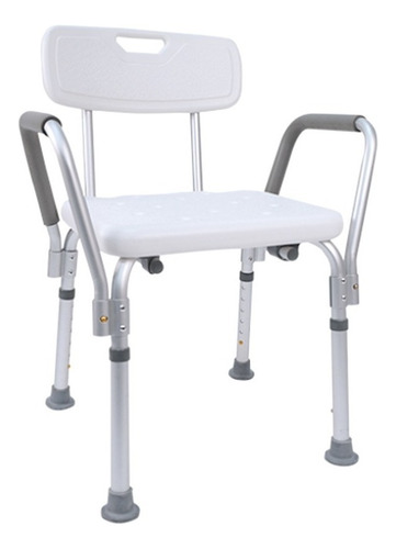 Silla Para Regadera Con Respaldo Y Descansabrazos Daonsa