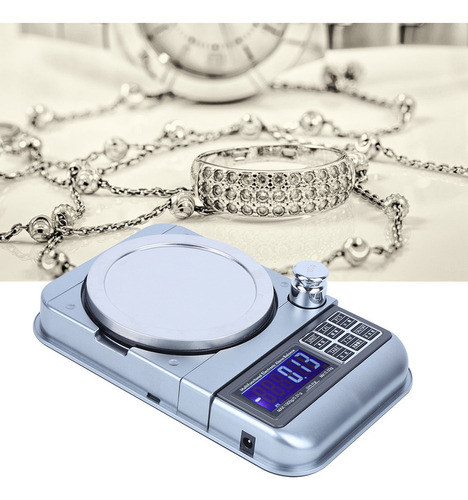 Báscula De Joyería De 1000 G/0,01 G Con Carga Usb
