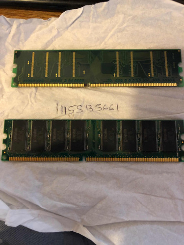 Memoria Ddr Pc2700 333 Mhz Kingston 512 Mb Y Novatech 256 Mb